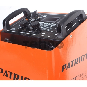 Устройство пуско-зарядное PATRIOT BCT-620T Start  220В±15% 3300Вт 12/24В з/п90/550А 50-1000А/ч 25кг