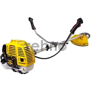 газонокосилка CHAMPION T523 Мощность двигателя  1.4/1.9 кВт/л.с, Вес без режущей насадки 8,3 кг, Объем двигателя 51,7 см3, Объем топливного бака 950 мл, Максимальный расход топлива 610 г/кВт•ч/мл/ч, Тип рукоятки U-образная, штанга прямая Разъемная, Длина штанги 1493 мм, Толщина корда 2,4 мм, Нож, кол-во зубцов/диаметр/диаметр посадки 3/255/25,4, Ширина кошения кордом/ножом 400/255 мм, Обороты холостого хода 2800 об/мин. Единая упаковка.