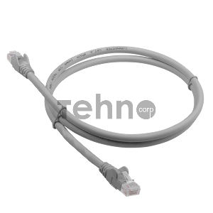 Патч-корд LANMASTER LSZH UTP кат.6, 1.5 м, серый