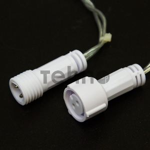 Гирлянда Нить 10м, постоянное свечение, прозрачный ПВХ, 230В, цвет: Синий