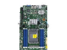 Плата материнская SuperMicro MB Single Socket LGA-4189 (Socket P+) supported/Up to 2TB 3DS ECC RDIMM/1 PCI-E 4.0 x16/1 PCI-E 4.0 x32/4 PCI-E 4.0 NVMe x4/Dual LAN/2 SuperDOM