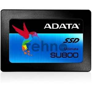 Накопитель SSD Adata 512GB Ultimate SU800, 2.5, SATA III, [R/W - 560/520 MB/s] 3D-NAND TLC, SMI