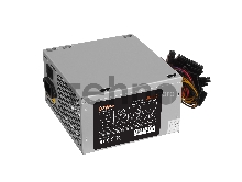 Блок питания 400W ExeGate UN400, ATX, PC, 12cm fan, 24p+4p, 3*SATA, 2*IDE, FDD + кабель 220V в комплекте