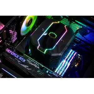 Кулер для процессора Cooler Master CPU Cooler MasterAir MA620M, 650-2000 RPM, 200W, ARGB LED fan, ARGB LED controller, Full Socket Support