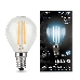 Лампа светодиодная Filament Шар E14 7Вт 4100К GAUSS 105801207, фото 1