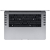 Ноутбук Apple A2485 MK193LL/A 16-inch MacBook Pro: Apple M1 Pro chip with 10-core CPU and 16-core GPU,16Gb/1SSD - Space Gray Американская клавиатура, фото 3