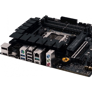 Материнская плата Asus TUF GAMING B650M-E SocketAM5 AMD B650 4xDDR5 mATX AC`97 8ch(7.1) 2.5Gg RAID+HDMI+DP