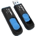 Флеш диск  ADATA Flash Drive 64Gb UV128 AUV128-64G-RBE {USB3.0, BLACK/BLUE}, фото 6