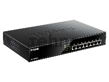 Коммутатор D-Link DGS-1008MP/A2A/B1A, Layer 2 unmanaged Gigabit Switch with PoE and Green Ethernet power save technology