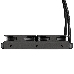 Комплект водяного охлаждения ExeGate EX293457RUS BlackWater-240V2.PWM.RGB (RGB подсветка, LGA2066/2011/1366/1150/1151/1155/1156/1200/1700/AM4/FM1/FM2/FM2+/AM2/AM2+/AM3/AM3+, TDP 220W, Fan 120mm, PWM, 800-2000RPM, Hydro bearing, 4pin, 11-22db, с термопастой, на винтах, черный, Color Box), фото 4