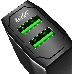 Сетевое зарядное устройство GCR GCR-51982 на 2 USB порта 3.1 A, черное, фото 4