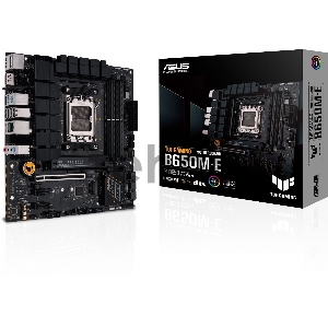 Материнская плата Asus TUF GAMING B650M-E SocketAM5 AMD B650 4xDDR5 mATX AC`97 8ch(7.1) 2.5Gg RAID+HDMI+DP