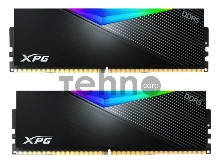 Модуль памяти ADATA DDR5 Общий объём памяти 32Гб Module capacity 16Гб Количество 2 7200 МГц Радиатор Множитель частоты шины 34 1.45 В RGB черный AX5U7200C3416G-DCLARBK