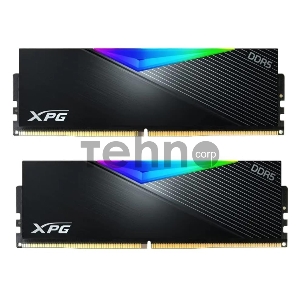 Модуль памяти ADATA DDR5 Общий объём памяти 32Гб Module capacity 16Гб Количество 2 7200 МГц Радиатор Множитель частоты шины 34 1.45 В RGB черный AX5U7200C3416G-DCLARBK
