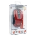 Мышь Gembird MOP-400-R, USB, красный, бесшумный клик, 2 кнопки+колесо кнопка, 1000 DPI,  soft-touch, кабель 1.45м, блистер, фото 2