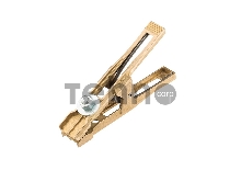 Зажим «крокодил» 400 А 170 мм для сварки (латунь) САТУРН Профи РОССИЯ