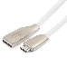 Кабель USB 2.0 Cablexpert CC-G-mUSB01W-3M, AM/microB, серия Gold, длина 3м, белый, блистер, фото 1