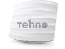 Потолочная гигабитная точка доступа TP-Link AC1750 Wireless MU-MIMO Gigabit Ceiling Mount Access Point, 450Mbps at 2.4GHz + 1300Mbps at 5GHz, 802.11a/b/g/n/ac wave 2, High Density, Seamless roaming 802.11k/v, Beamforming, Airtime Fairness, MU-MIMO, 802.3af/at Standard PoE and Passive PoE 48V (