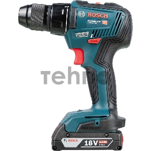 Аккумуляторная дрель-шуруповёрт BOSCH GSR 18V-50 (06019H5020)  2х2.0Ач, в кейсе