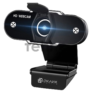 Камера Web Oklick/Оклик OK-C012HD черный 1Mpix (1280x720) USB2.0 с микрофоном