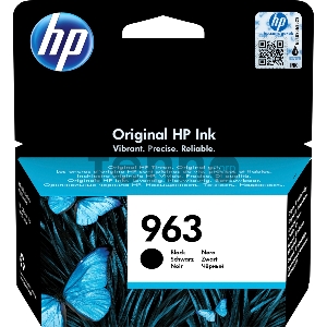 Картридж HP 963 струйный черный (1000 стр)