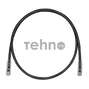 Кабель Патч-корд Panduit UTPSPL3MBLY вилка RJ-45 кат.6 3м чёрный LSZH Кабель Патч-корд Panduit UTPSPL3MBLY вилка RJ-45 кат.6 3м чёрный LSZH