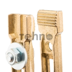 Зажим «крокодил» 400 А 170 мм для сварки (латунь) САТУРН Профи РОССИЯ