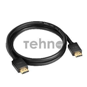Кабель Greenconnect 10.0m, HDMI версия 2.0 HDR 4:2:0, Ultra HD, 4K 60 fps 60Hz/5K*30Hz, 3D, AUDIO, 18.0 Гбит/с, 28/28 AWG, OD7.3mm, тройной экран, черный, GCR-HM311-10.0m Greenconnect Кабель 10.0m, HDMI версия 2.0 HDR 4:2:0, Ultra HD, 4K 60 fps 60Hz/5K*30