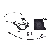 Наушники с микрофоном Thermaltake Isurus Pro V2 черный вкладыши оголовье (GHT-IST-ANIBBK-34), фото 6