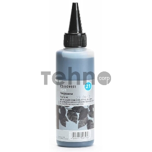 Чернила Cactus CS-I-C9351 черный (100мл) HP DeskJet 3920/3940/D1360/D1460/D1470/D1560