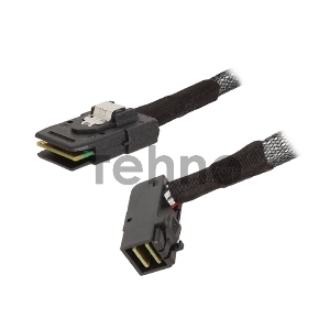 Кабель Adaptec 2280200-R {ACK-I-rA-HDmSAS-mSAS-0.8M  Кабель SAS внутр., 80см., разъемы SFF8643(угловой) -to- SFF8087}