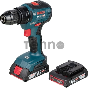 Аккумуляторная дрель-шуруповёрт BOSCH GSR 18V-50 (06019H5020)  2х2.0Ач, в кейсе