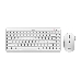 Комплект беспроводной Genius LuxeMate Q8000 (клавиатура LuxeMate Q8000/k + мышь LuxeMate Q8000/m ), White, фото 2