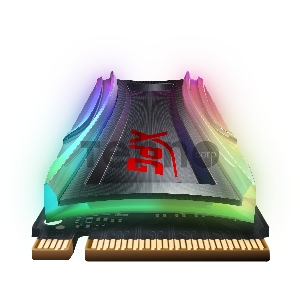 Твердотельный накопитель ADATA SPECTRIX S40G RGB SSD 2TB, 3D TLC, M.2 (2280), PCIe Gen 3.0 x4, NVMe, R3500/W1900, TBW 1280