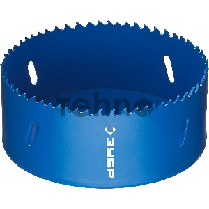 Коронка биметаллическая ЗУБР 29531-105_z01  ЭКСПЕРТ глубина сверления до 38мм d-105мм