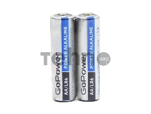 Батарейка GoPower LR6 AA BL2 Alkaline 1.5V (2/24/480) блистер (2 шт.)