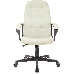 Кресло руководителя Бюрократ CH 002 слоновая кость OR-10 эко.кожа крестов. пластик, фото 3
