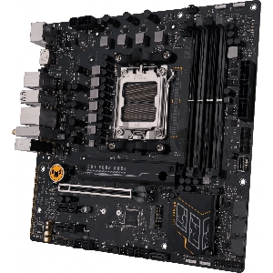 Материнская плата Asus TUF GAMING B650M-E WIFI SocketAM5 AMD B650 4xDDR5 mATX AC`97 8ch(7.1) 2.5Gg RAID+HDMI+DP