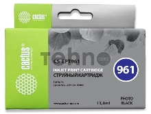 Картридж струйный Cactus CS-EPT961 фото черный для Epson Stylus Photo R2880 (13ml)