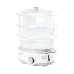 Пароварка Endever Vita-170, белый/серый, мощность 1000 Вт, объем 11 л, три уровня готовки, индикатор питания, контроль уровня воды, таймер с отключени, фото 14