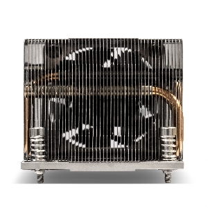 Кулер ExeGate EX293436RUS ESNK-P0063AP4.PWM.2U.SP3.Cu (Al+Cu, 2U, 4 тепл. трубки, LGA SP3, TDP 240W, PWM, 1600-6800RPM, 2 ball bearing, 4pin, 54,3db, 440г, на винтах, с термопастой, Retail box)