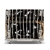 Кулер ExeGate EX293436RUS ESNK-P0063AP4.PWM.2U.SP3.Cu (Al+Cu, 2U, 4 тепл. трубки, LGA SP3, TDP 240W, PWM, 1600-6800RPM, 2 ball bearing, 4pin, 54,3db, 440г, на винтах, с термопастой, Retail box), фото 4