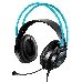 Наушники с микрофоном A4Tech Fstyler FH200U серый/синий 2м накладные USB оголовье (FH200U BLUE), фото 3
