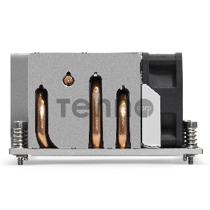 Кулер ExeGate EX293436RUS ESNK-P0063AP4.PWM.2U.SP3.Cu (Al+Cu, 2U, 4 тепл. трубки, LGA SP3, TDP 240W, PWM, 1600-6800RPM, 2 ball bearing, 4pin, 54,3db, 440г, на винтах, с термопастой, Retail box)