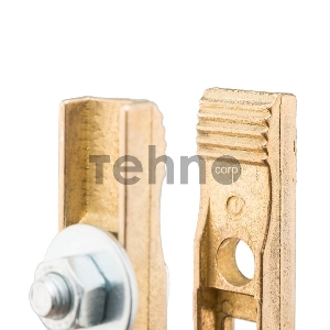 Зажим «крокодил» 200 А 140 мм для сварки (латунь) САТУРН Профи РОССИЯ