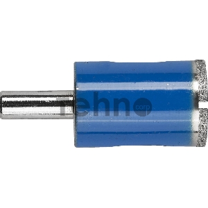 Сверло ЗУБР 29860-22  ЭКСПЕРТ алмазное трубчатое по стеклу зерно 100 22мм