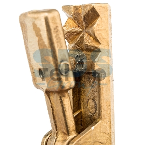 Зажим «крокодил» 200 А 140 мм для сварки (латунь) САТУРН Профи РОССИЯ