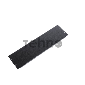 Фальшпанель в шкаф 19 5U, (ФП-5-9005) цвет черный