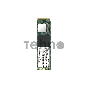 Твердотельный диск 1TB Transcend MTE110S, 3D TLC NAND, M.2 2280,PCIe Gen3x4, DRAM-less