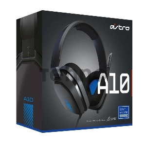 Гарнитура проводная игровая Astro Gaming A10 Headset PS4 GEN1 Grey/Blue, 3.5 MM Гарнитура проводная игровая Astro Gaming A10 Headset PS4 GEN1 Grey/Blue, 3.5 MM